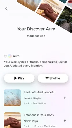 Aura Music tab